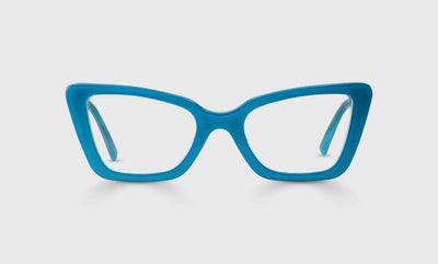Cattywampus Color 59 - Triple-Layered Teal Front and Temples
