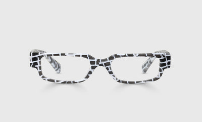 Flimflam Color 00 - Black and White Brick Front and Temples