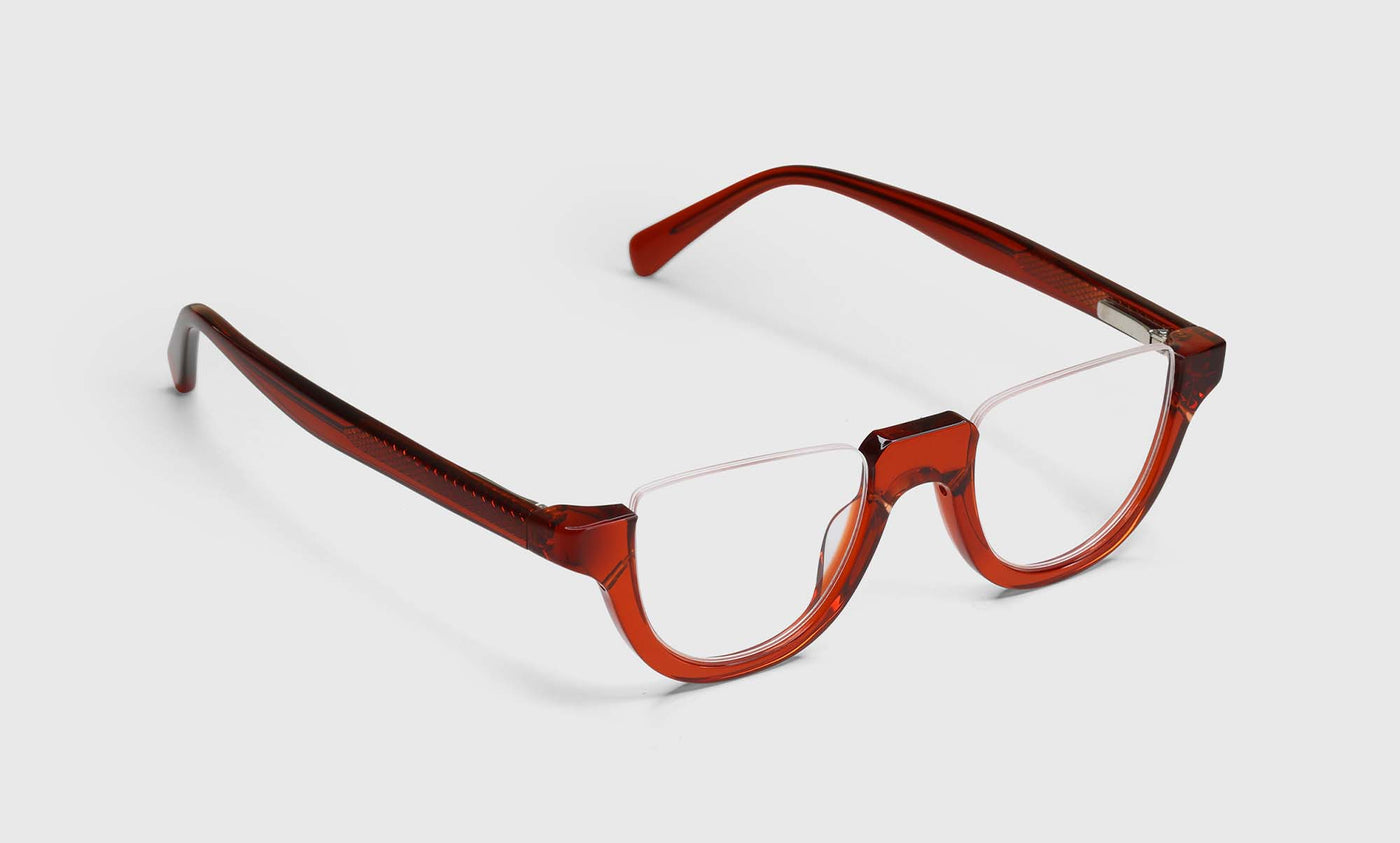 01 | eyebobs Deep Lee, Average, Half-Rim, readers, prescription glasses, angled image