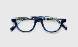 10 | eyebobs Deep Lee, Average, Half-Rim, readers, prescription glasses, laydown image