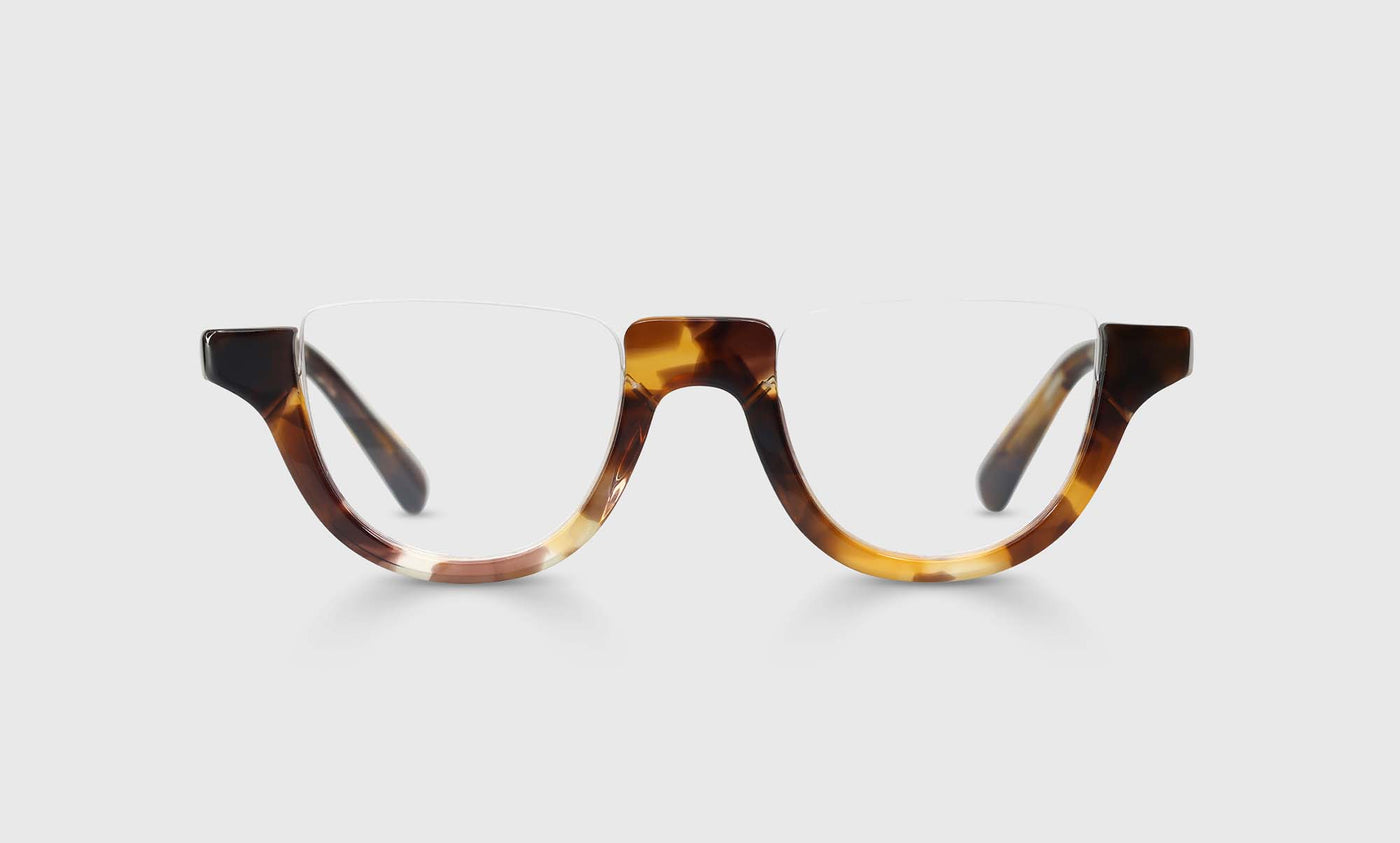 Deep Lee Color 19 - Tortoise Crystal Front and Temples