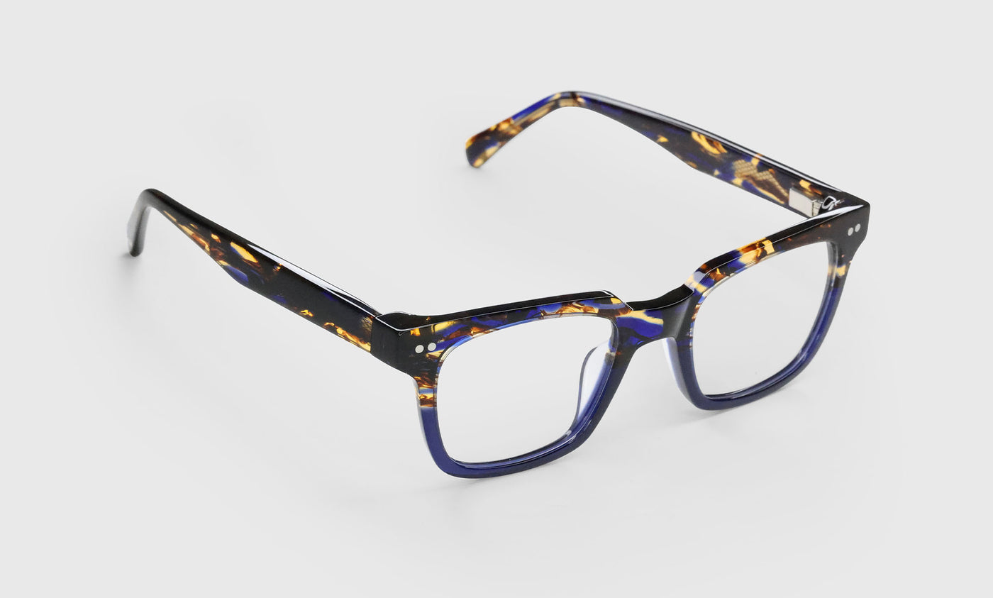 50 | classic Eyebobs In Cahoots, Square, Average, readers, blue light, prescription glasses, angle image