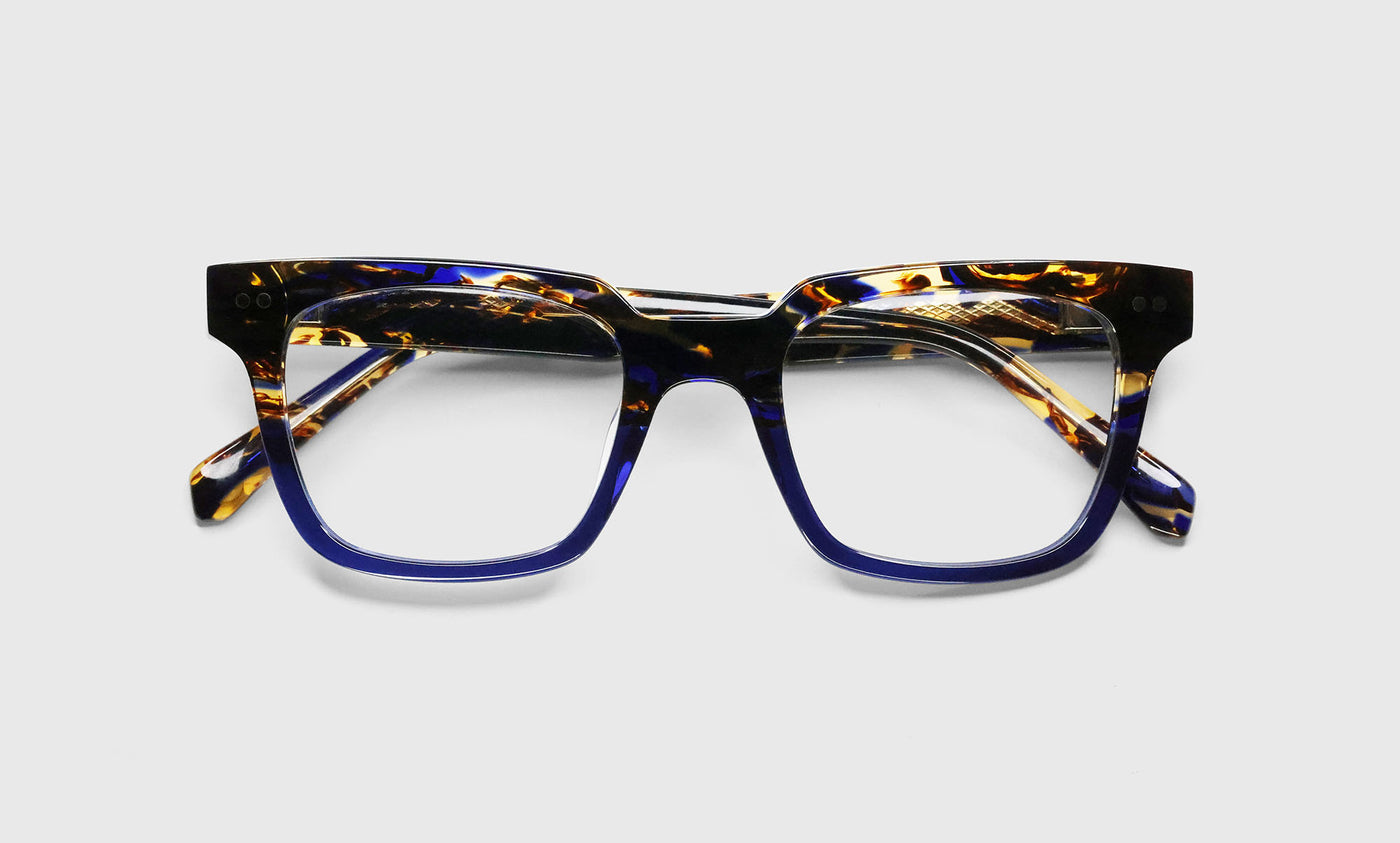 50 | classic Eyebobs In Cahoots, Square, Average, readers, blue light, prescription glasses, lay down image