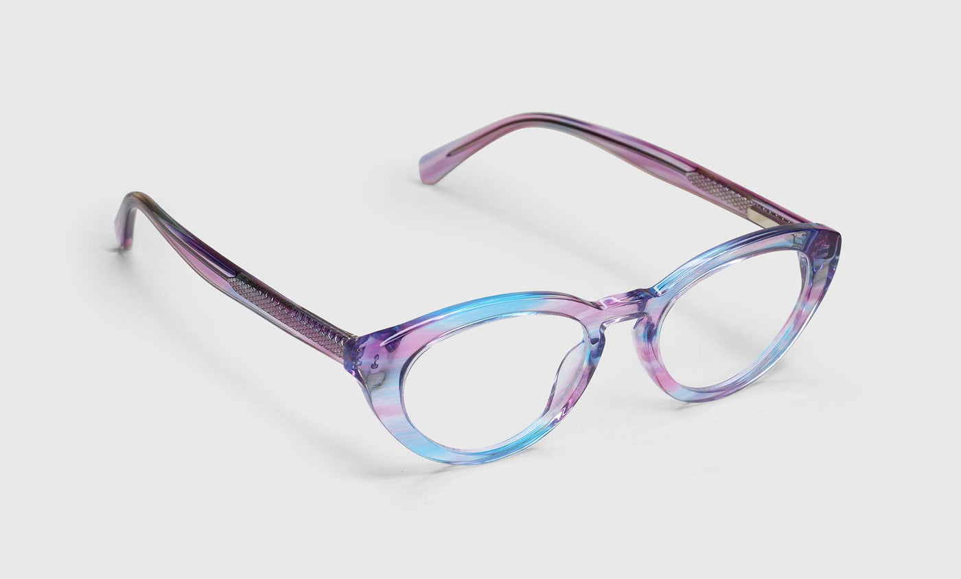 Purple reading glasses store