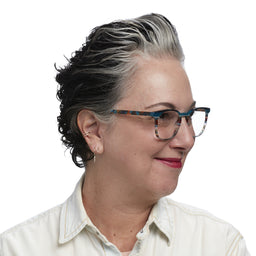 Boardroom Color 59 - Teal Multi-Stripe Front and Teal Tortoise Temples