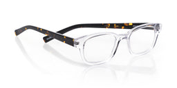 Biff Narrow Color 20 - Crystal Front with Demi Tortoise Temples