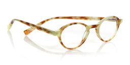 Board Stiff Narrow Color 04 - Caramel Tortoise Front and Temples