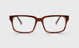 04_classic eyebobs Hugh Jass Rectangle Wide readers blue light prescription glasses , Color: Red