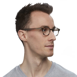 Bitty Witty Color 19 - Tortoise front with black temples