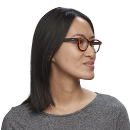 Bitty Witty Color 19 - Tortoise front with black temples