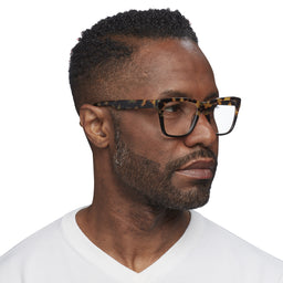 Kvetcher Wide Color 19 - Tortoise & Black Front with Tortoise Temples