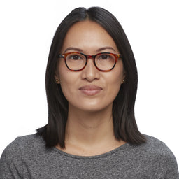 Bitty Witty Color 19 - Tortoise front with black temples