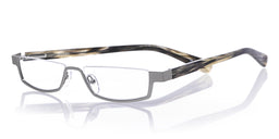 Peek Performer Color H1 - Matte Silver Front with Horn Temples
