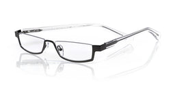 Peek Performer Color 51 - Shiny Gunmetal Front with Clear Crystal Temples