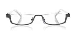 Peek Performer Color 51 - Shiny Gunmetal Front with Clear Crystal Temples